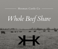 Whole Beef Share DEPOSIT