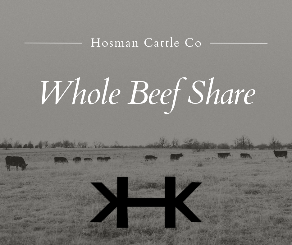 Whole Beef Share DEPOSIT