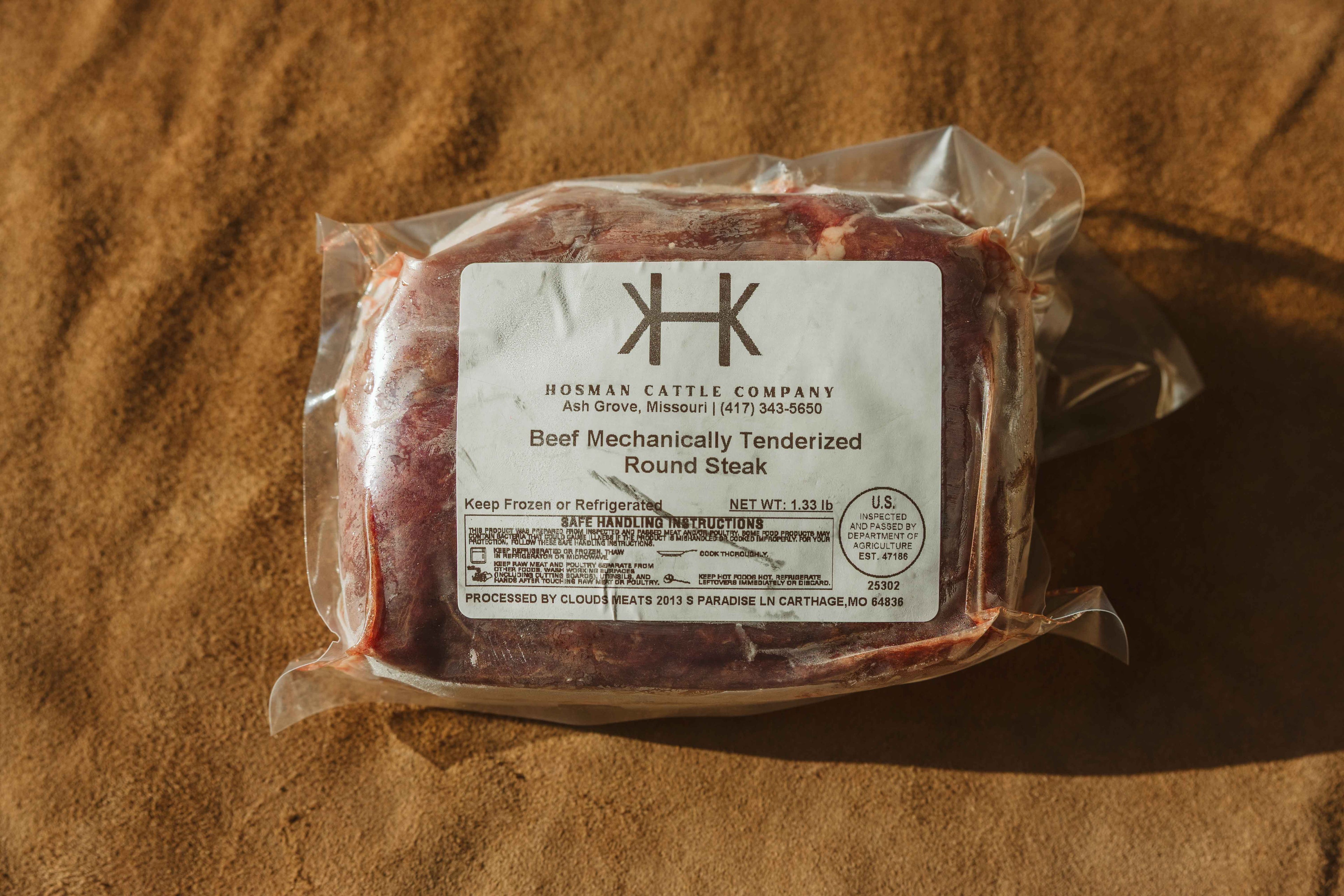 Round Steaks - Mechanically Tenderized