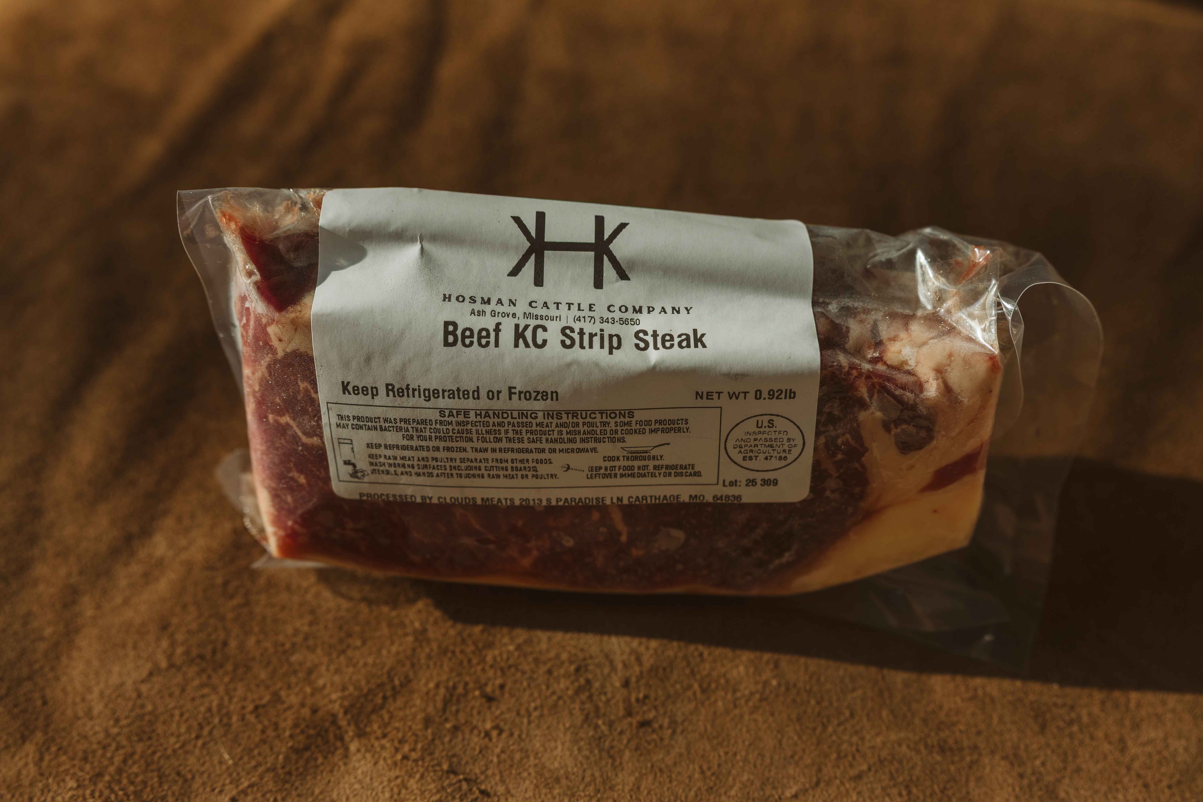 Kansas City Strip Steak