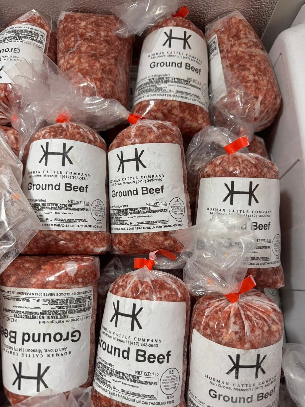 15 lbs Ground Beef -